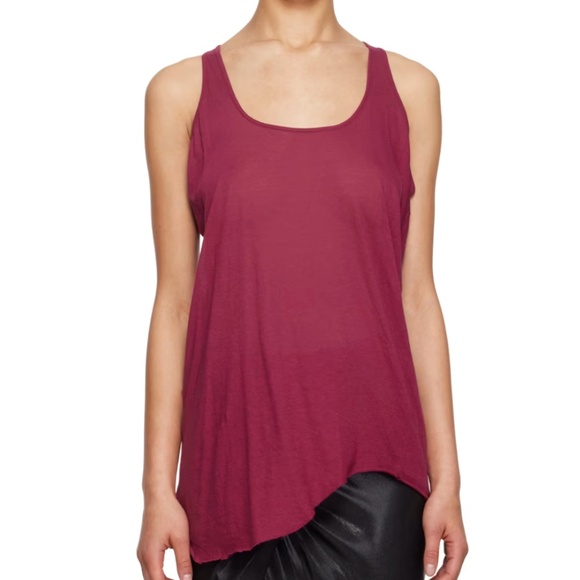 🆕 Rick Owens Pink Loose Tank Top